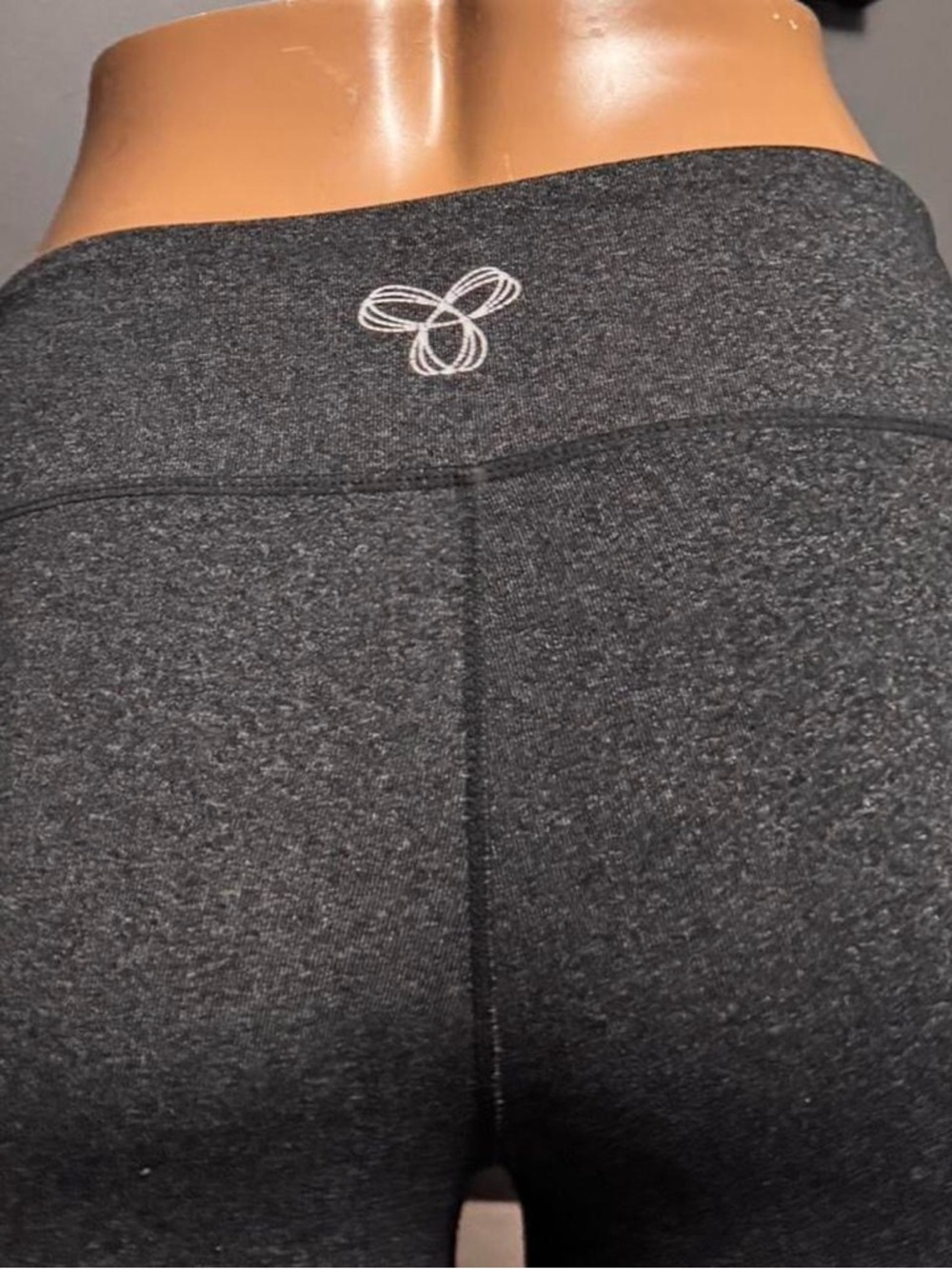 TNA Grey Y2K LOW RISE LEGGINGS - Picture 2 of 6